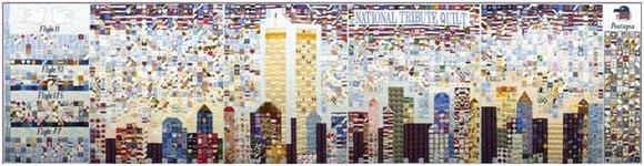 Here is a National Tribute Quilt at the American Folk Art Museum.